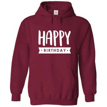 Happy Birthday Family Celebration Unisex Kids & Adult Pullover Hoodie									